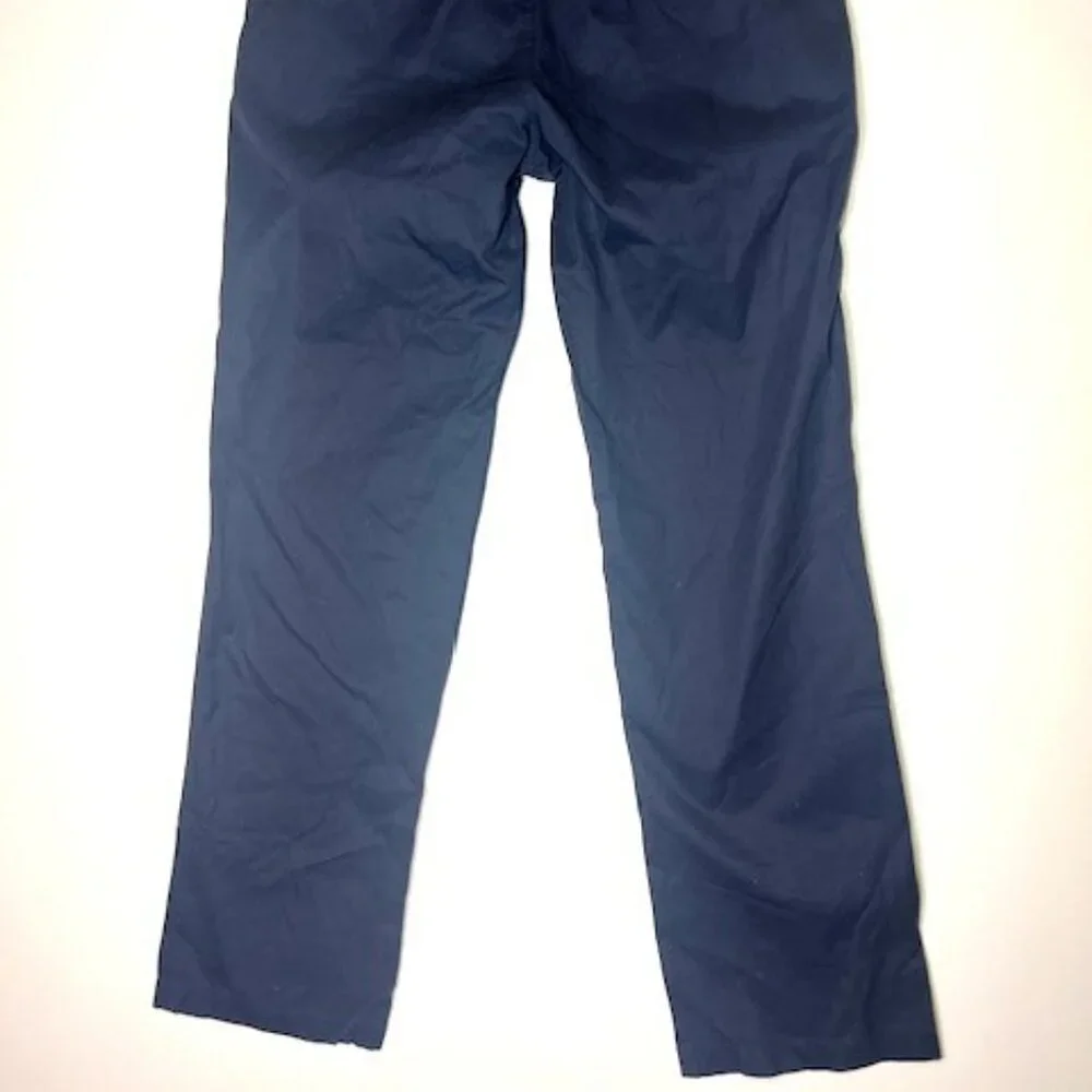 NWT Cutter and Buck Navy Flat Front Dress Pants‎ Trousers Sz 36